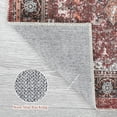 thumbnail image 5 of Hasoo Red 6x9 Washable Rug Living Room Vintage Rug Traditional Rug Oriental Medallion Rug, 5 of 7