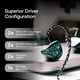 thumbnail image 3 of Monitor auditivo Linsoul ZiigaAT Arcanis 2DD+5BA Hybrid IEM Wired, 3 of 8
