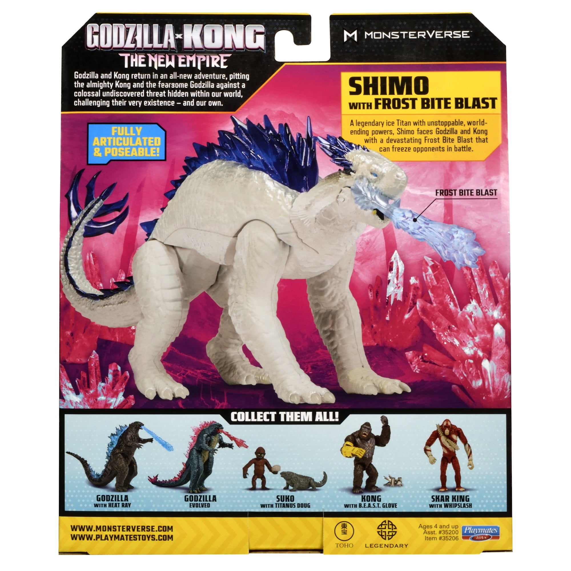Amazon.com: Godzilla x Kong Godzilla vs Shimo Figure 2-Pack