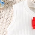 thumbnail image 5 of Gibobby Girls Outfit Sets Kids Toddler Baby Spring Summer Print Sleeveless Tops Shorts Outfits Clothes Girls Playtime Sets Size(12-18 Months,Red), 5 of 7