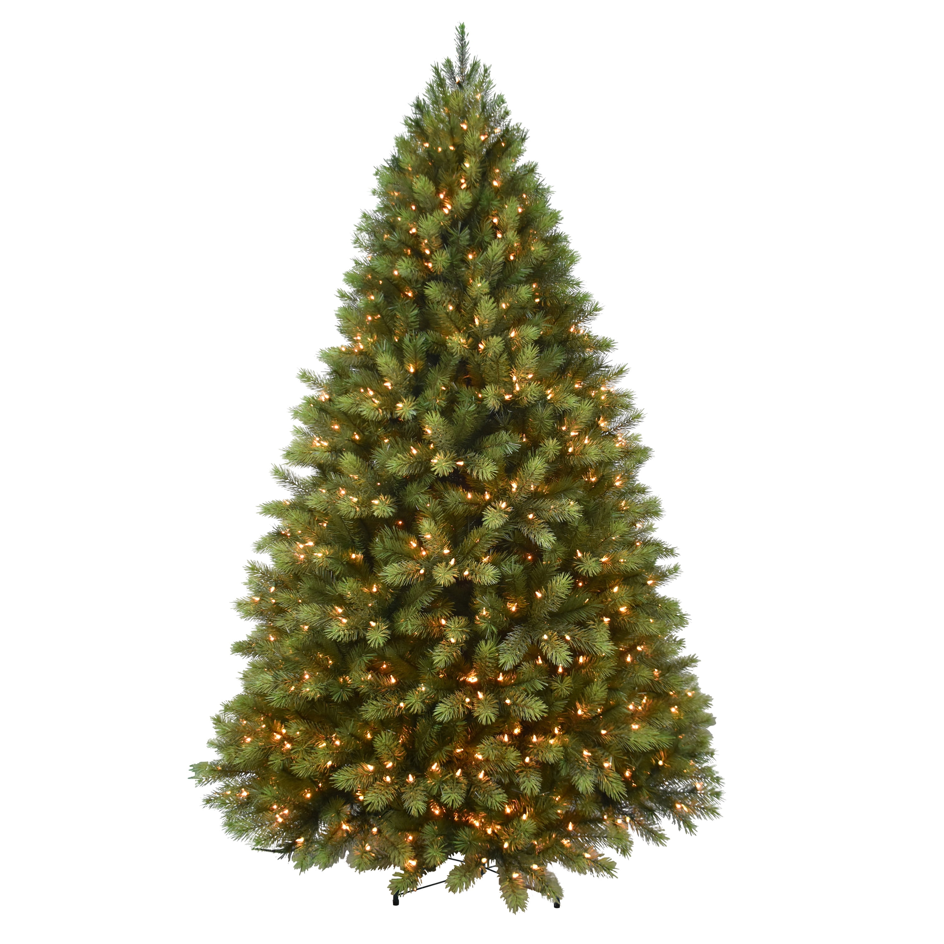6ft Skinny Pre-Lit Hinged Artificial Fake Fir Christmas Tree 250 Lights Stand 