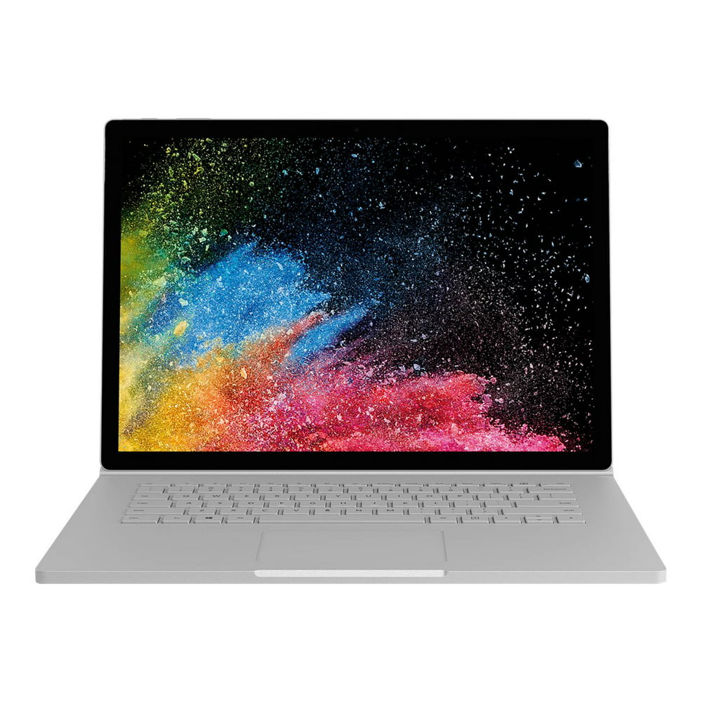 Microsoft Surface Book 2 - Tablet - with keyboard dock - Core i7 8650U / 1.9 GHz - Win 10 Pro 64-bit - 16 GB RAM - 256 GB SSD - 15" touchscreen 3240 x 2160 - GF GTX 1060 - Wi-Fi, Bluetooth - silver - kbd: US