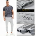 thumbnail image 3 of Men's Joggers Sweatpants Athletic Jogging Pants Sport Trousers for Workout,Gym,Running,Training with Zipper Pockets, 3 of 7