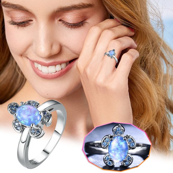 Buscador de Regalos onlyliua Joyas de regalo para Mujer con Circonita Incrustada Tortuga saludable