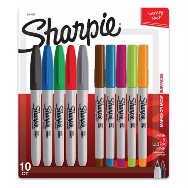 Sanford SAN2164637 Sharpie Fine Ultra Fine Permanent Marker