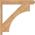 thumbnail image 3 of Ekena Millwork 5.50"W x 30"D x 30"H Westlake Smooth Craftsman Outlooker, Western Red Cedar, 3 of 4