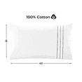 Mary’s Collection King Size Pillow Cases 2 Pack 100 Cotton OekoTex