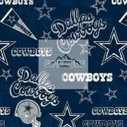 Cowboys Flag Cotton Fabric