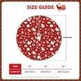 thumbnail image 2 of Fotbe Red Christmas Cheer. Pattern Christmas Tree Skirt, Tree Skirts Plush Christmas Decorations, Christmas Tree Skirts Xmas Decorations Holiday Party Decor-48", 2 of 6