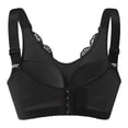 thumbnail image 6 of Lixiuxyad Plus Size Bra Supportive Lift Lace Wireless Comfort Full Coverage Underwire,Bras for Women Black 42, 6 of 6