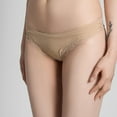 thumbnail image 4 of YueHuiYing Women's Seamless Flattering Buttocks Bikini Invisible Panties Breathable Invisible Briefs Soft Stretch Women's Intimate Underwear, 4 of 4