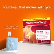 ThermaCare Joint Pain Therapy Heat Wraps, 4 Count, Pain Relief Patches