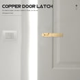 thumbnail image 3 of HEALEEP Safety Enhancement Interior Door Latch Lock Copper for Property Managers 1Pcs, 3 of 8