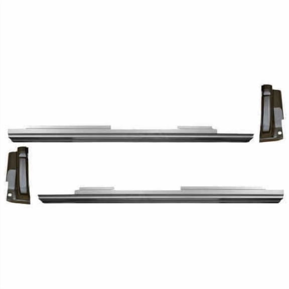 Fit For Ford F150 Pickup Truck Super Crew Cab Outer Rocker Panel & Cab Corner Kit 09-14