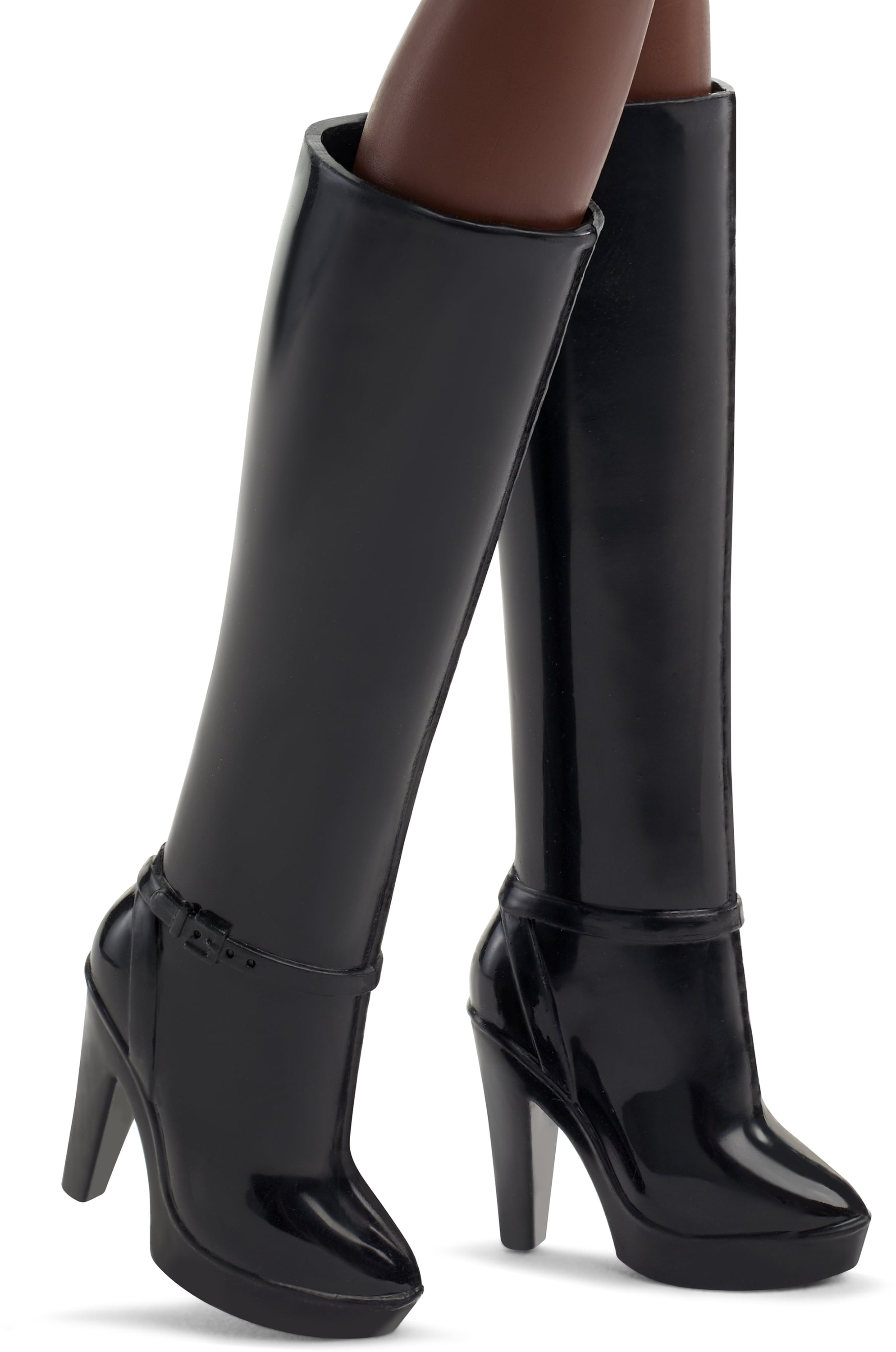 Barbie Basics Collectible Doll, Model 03 with Red Curly Hair, Black Dress & Boots