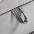 thumbnail image 5 of Multi-pockets Sleeper Chair - Heavy Duty, 1 Seat Bed Pull Out Soft Velvet, Adjustable Angle, 5 of 6
