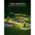 thumbnail image 3 of Luces para jardín SUNVIE, paquete de 12, 3 W, 3000 K, cableadas de 12-24 V, 3 of 7