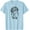Light Blue, variant on Long Hair Dachshund Lover Doxie Mom Dad Cute Wiener Dog Unisex T-Shirt for Men Women Kids Toddler,White Color,Size 3T