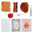 thumbnail image 1 of Needle Felting Kit Wool Chemical Fiber DIY Animal HandMade Toy Arts Crafts for Beginner(184# Ballet Bear ), 1 of 5