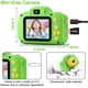 thumbnail image 5 of Cámara digital GKTZ Kids de 12 MP para selfies, 32 GB, tarjeta SD de 3 a 9 años, verde, 5 of 7