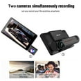 thumbnail image 5 of ZFYXGS 4-inch Lens Dash Cam Hd 1080p Two Record Dash Cam Motion Tracking, Reverse Image, Cycle Video, Sensor, 24h Parking Monitoring, 5 of 6