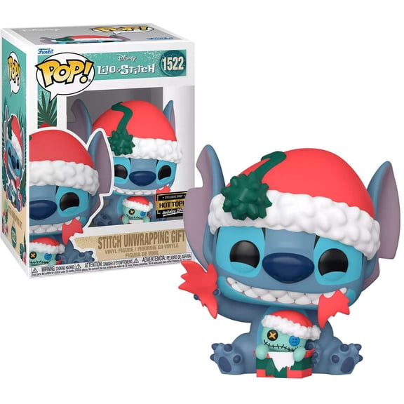 Funko POP! Disney Stitch Unwrapping Gift Vinyl Figure