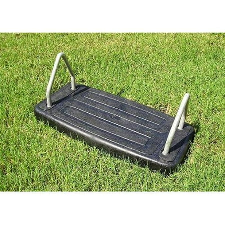 Jensen S125 Soft Edge Rubber Swing Seat - Black