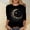 Dark Blue, variant on Graphic Tees for Women T-Shirts Women's 3/4 Sleeve Tops for 2024 Fashionable Plus Size G Formal Casual Graphic Crew Neck Shirts Blue XL