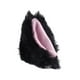 thumbnail image 2 of Pegatina de orejas de gato para casco de motocicleta, autoadhesiva, divertida y fácil de colocar. Negro, 2 of 8