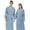 E, variant on CAIXIA Robes For Women Cotton Kimono Style Hotel and Home Bathrobe Soft Polyester Dressing Gown for Women and Men Comfortable Sleepwear Loungewear