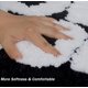 thumbnail image 2 of You Look Good - Alfombra de baño negra divertida y linda alfombra de baño antideslizante de microfibra de felpa pequeña y fresca alfombra de ducha lavable y absorbente, 2 of 4