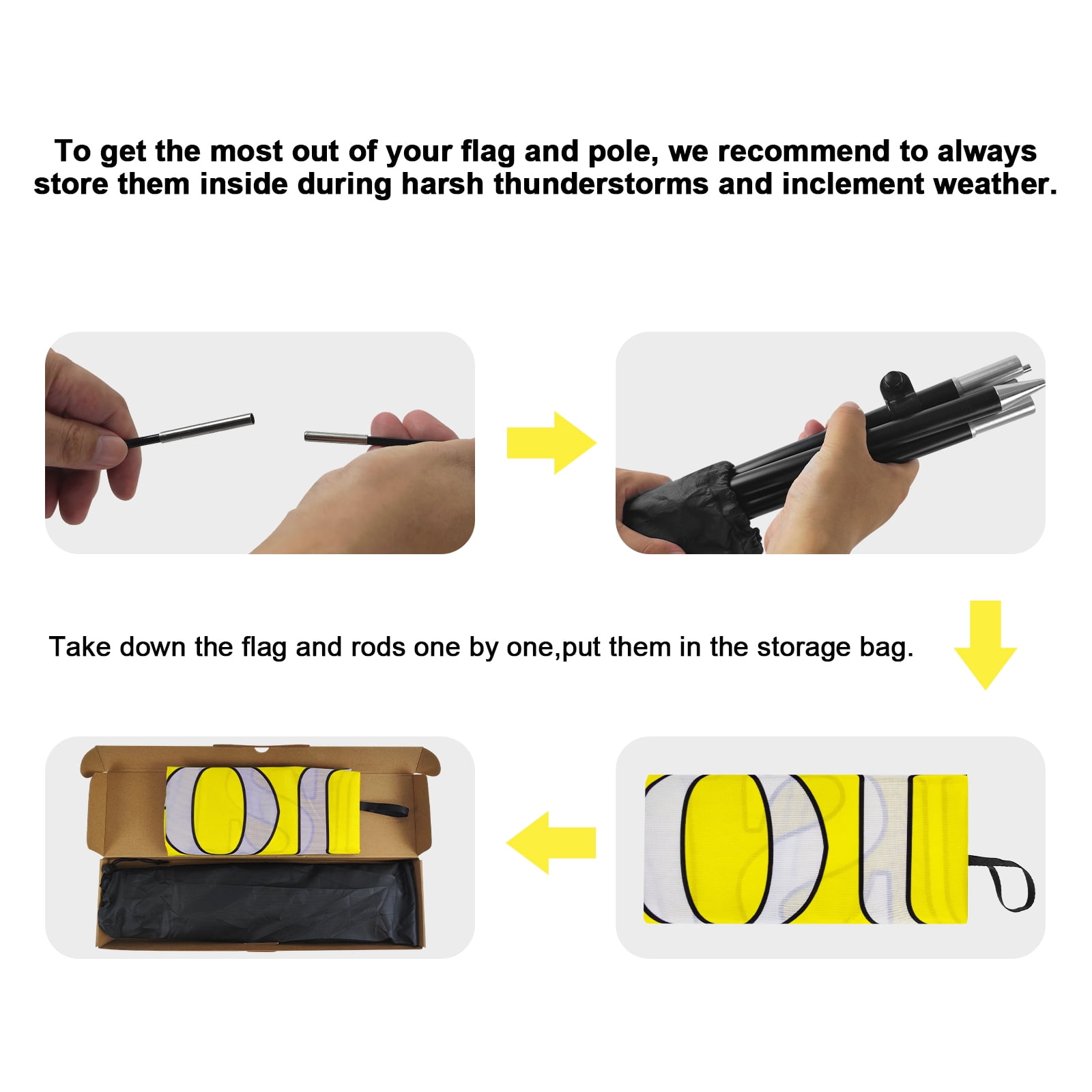 QSUM Batteries Sale Feather Flag with Flag Pole Kit and Ground Spike, 8.2FT Batteries Windless Flag Banner Sign Business for Outdoor Advertising Sign Decoration Display