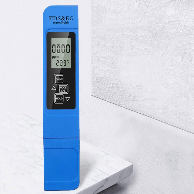 Medidor TDS Digital Water Testers Digital 0-9999 PPM EC Conductividad Agua Pureza Hugtrwg Para estrenar