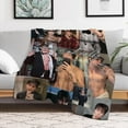 thumbnail image 6 of Blanket Sam and Colby Blanket Soft Comfortable Warm Wool Blanket Fan Gift Suitable for Room Sofa Office Bed Car Camping Sofa Decoration Comfortable Plush Beach 30"x40", 6 of 6