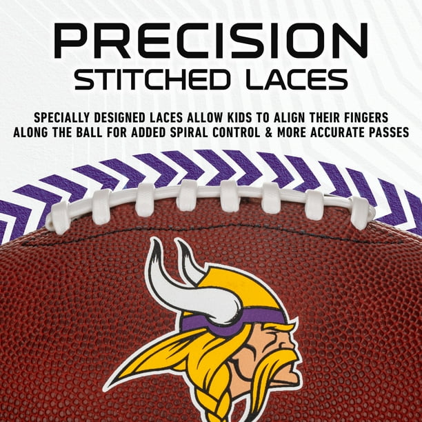 Franklin Sports NFL Minnesota Vikings Football - Youth