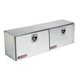thumbnail image 1 of Weather Guard Tool Box 365-0-02 Super-Side; Top Side; 2 Doors; Diamond Tread; Bright; Aluminum, 1 of 2