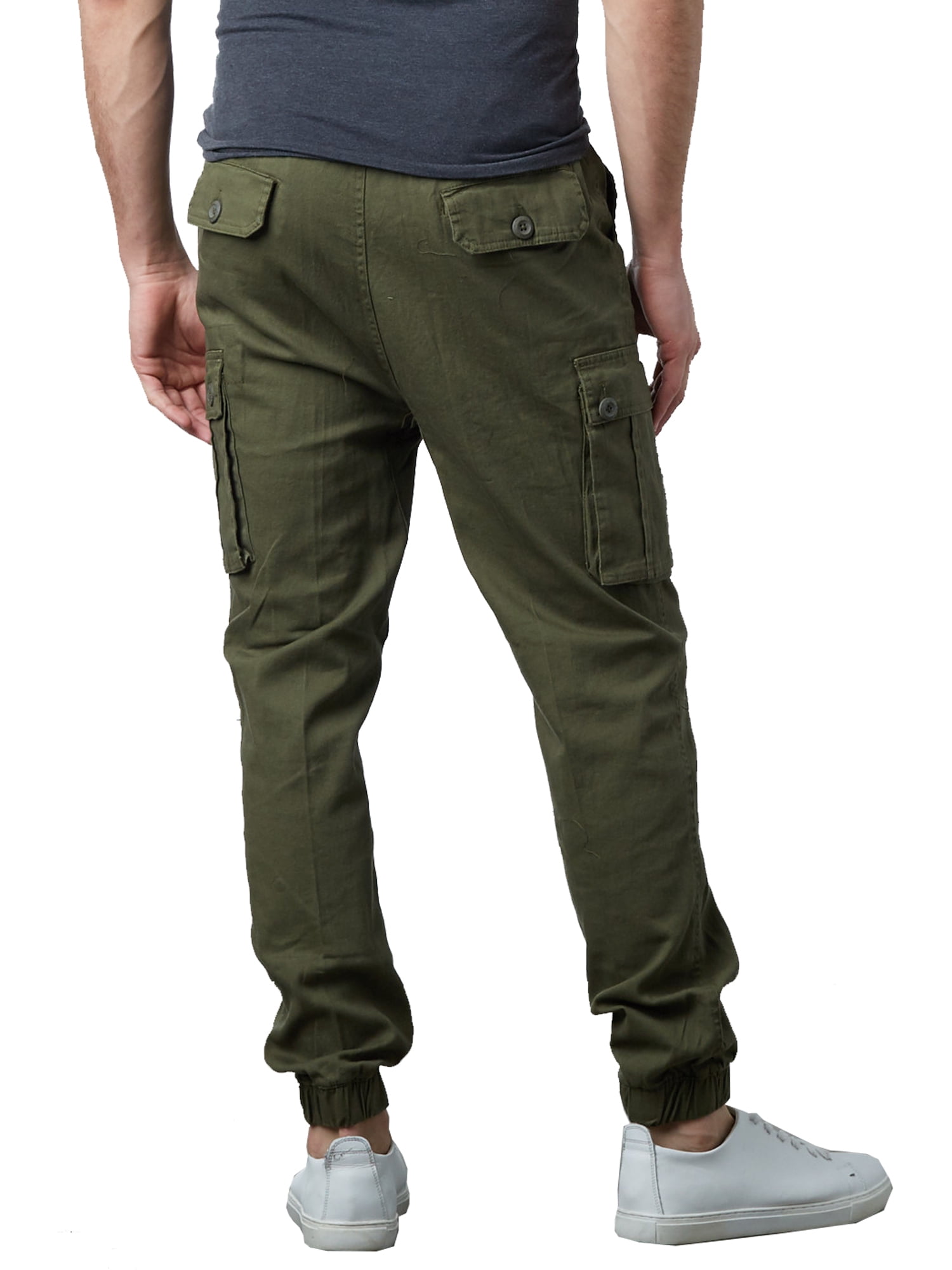 Men's Slim Fit Stretch Cargo Jogger Pants - Walmart.com Men's Slim Fit Stretch Cargo Jogger Pants - Walmart.com