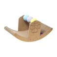 thumbnail image 2 of Cat Scratcher with Sisal Cat Scratching Ball and Solid Wood Frame Cat Scratching B, 2 of 9