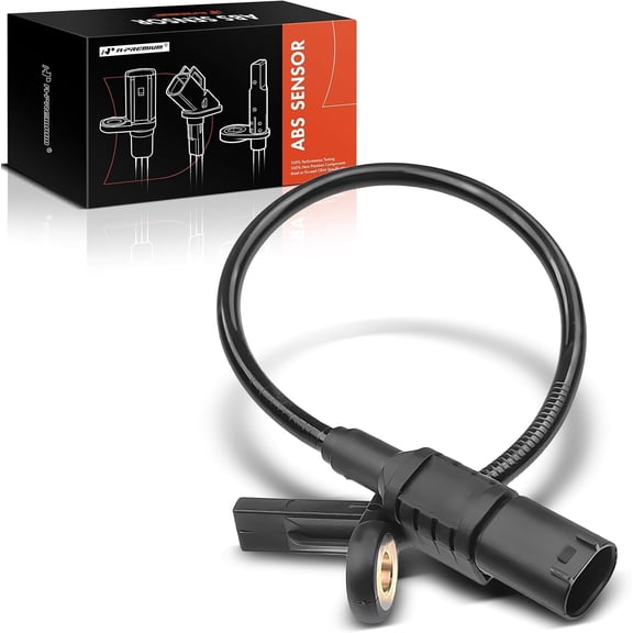 A-Premium ABS Wheel Speed Sensor Compatible with Mercedes-Benz Models - GL320/550, ML320/350/450/500/550, ML63/R63 AMG, R320/350/500 - Rear Driver or Passenger Side, Replace# 1645400717, 1644405641