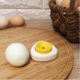 thumbnail image 5 of Perforador de huevos, perforador de huevos, pájaro carpintero, herramienta de cocina semiautomática con cerradura de seguridad, blanco y amarillo, 1 ud., 5 of 5