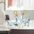 thumbnail image 4 of Estatuillas de alces Gloria Caja de almacenamiento de escultura Artesanía de resina Bandeja de servicio, 4 of 9