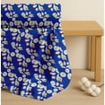 thumbnail image 4 of Soimoi Blue Cotton Cambric Fabric Banana & Fresh Decor Fabric Printed Yard 56 Inch Wide, 4 of 7