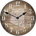 Arizona Wall Clock, Ultra Quiet Quartz Mechanism, Hand Made in USA