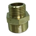 thumbnail image 1 of Conector de fontanería de adaptador de pezón apropiado de latón ño 4 puntos Zulema Adaptador de rosca de latón, 1 of 8