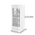 thumbnail image 4 of Meigap Small Personal Cooling AC Fan Portable Ac Units Compact Air Conditioner Portable Air Conditioner Bedroom Bedroom Air Conditioner (White), 4 of 5