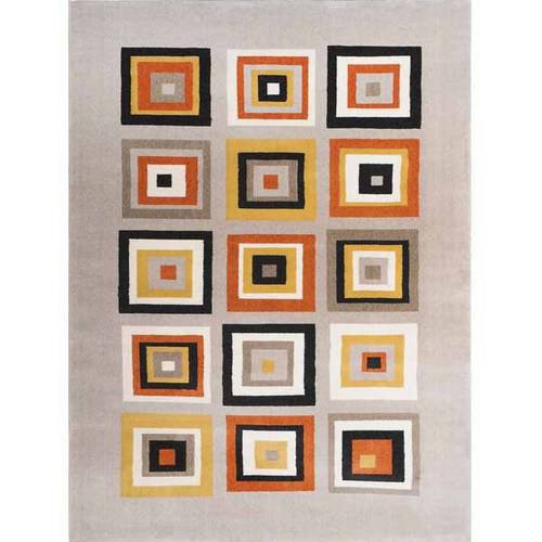 Home Dynamix Tremont Collection Modern Geometric Squares Area Rug