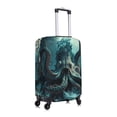 thumbnail image 2 of Octopus Kraken Monster Ocean Art Luggage Cover Elastic Stretch Travel Suitcase Protector Anti-Scratch 25"-28", 2 of 7