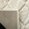 thumbnail image 3 of SAFAVIEH Adriana Anwar Geometric Shag Area Rug, Creme, 5'1" x 7'6", 3 of 8