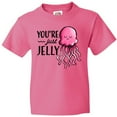 thumbnail image 3 of Inktastic You're Just Jelly with Pink Jellyfish Youth T-Shirt, 3 of 5
