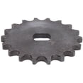 thumbnail image 2 of 420 Sprocket 18 Tooth Carbon Steel Chain Wheel Replacement Accessory 0.7x0.5in Inner Diameter, 2 of 12
